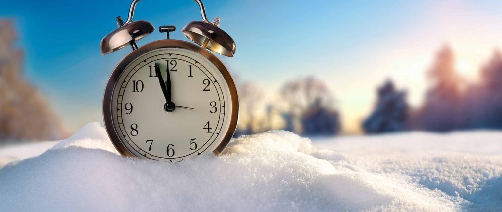 Changement d'heure, heure d'hiver Firefly